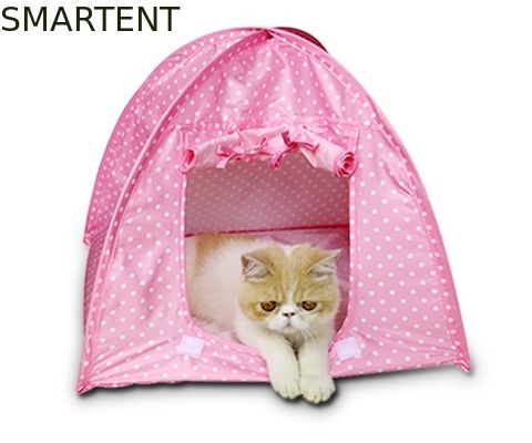 Acheter Le polyester coloré léger imperméabilisent Cat Tent Cute Pet Supplies 43x43x41cm fabrication en ligne