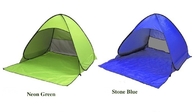 l'argent de tente de camping du festival 190T a enduit le polyester Oxford Sunproof sautent vers le haut de l'auvent 165X200X130cm fournisseur