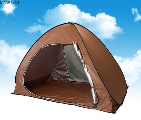 165*200*130cm Tente de camping extérieur pour 2 personnes Bleue imperméable à l'eau résistant aux UV 190T Pop Up Shelter fournisseur