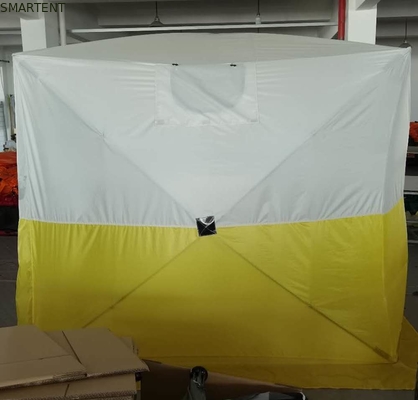 Tente de camping en fibre de verre à deux couleurs en polyester oxford fournisseur
