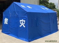 Abri provisoire 3X4M de secours en cas de catastrophe de tente d'Oxford de tube de cadre de tente extérieure en acier bleue d'événement fournisseur