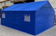 Abri provisoire 3X4M de secours en cas de catastrophe de tente d'Oxford de tube de cadre de tente extérieure en acier bleue d'événement fournisseur
