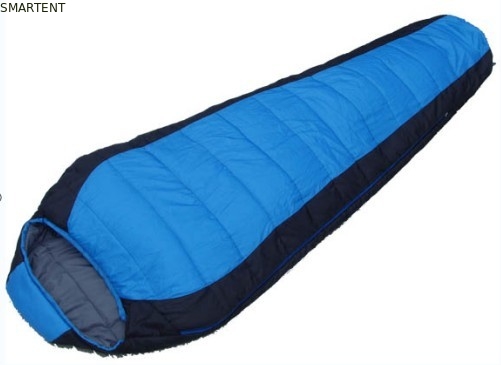 Sac de couchage en coton poly 190T noir résistant à l'eau 230X80X50cm fournisseur