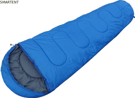 Sac de couchage en coton poly 190T noir résistant à l'eau 230X80X50cm fournisseur