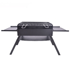 Le noir le gril Mini Foldable de barbecue de camping de charbon de bois d'acier au chrome 86X33.5X43cm fournisseur
