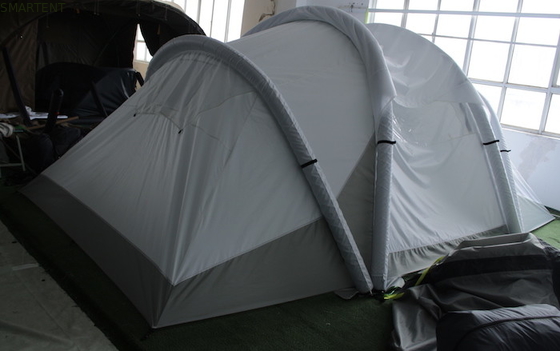 TPU Pole Tentes de camping gonflables à l'extérieur Tente à dôme d'air gonflables Polyester revêtu étanche fournisseur