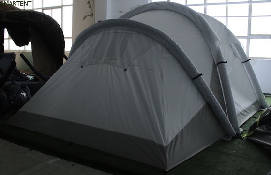 TPU Pole Tentes de camping gonflables à l'extérieur Tente à dôme d'air gonflables Polyester revêtu étanche fournisseur