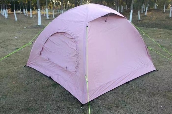 Tente de camping rose gonflable PU3000mm Tente de camping gonflable 3 personnes fournisseur
