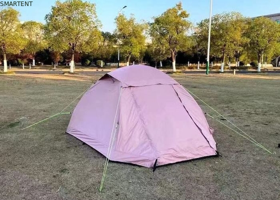 Tente de camping rose gonflable PU3000mm Tente de camping gonflable 3 personnes fournisseur