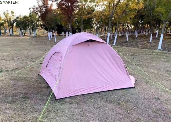 Tente de camping rose gonflable PU3000mm Tente de camping gonflable 3 personnes fournisseur