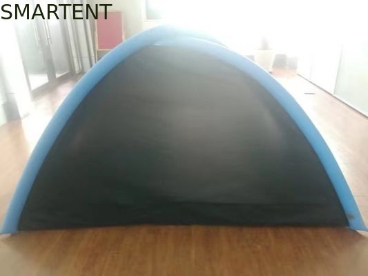 Acheter Tente gonflable portative de plage extérieure gonflable imperméable noire des tentes 190T fabrication en ligne