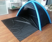 Tente gonflable portative de plage extérieure gonflable imperméable noire des tentes 190T fournisseur