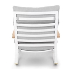 Chaise de basculage de patio du canapé 62X56.5X83cm de Sun de chaise pliante de cadre en métal fournisseur