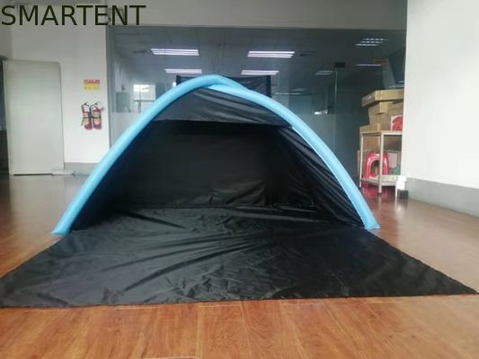 Acheter Tente de camping gonflable pour 2 hommes en polyester noir 190T Tente de plage gonflable fabrication en ligne