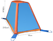 190T l'air bleu du polyester TPU sautent la tente de dôme d'explosion d'homme de Polonais un d'air de tente fournisseur
