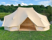Tente de Bell extérieure d'empereur de tentes de camping de toile beige de coton de 400X600X300CM à une seule couche fournisseur
