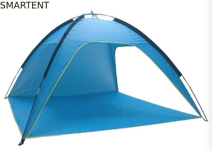 Tentes de camping extérieures couvertes d'argent bleu pour 4 personnes 210*210*130CM Tentes de camping extérieures couvertes d'argent bleu pour 4 personnes fournisseur