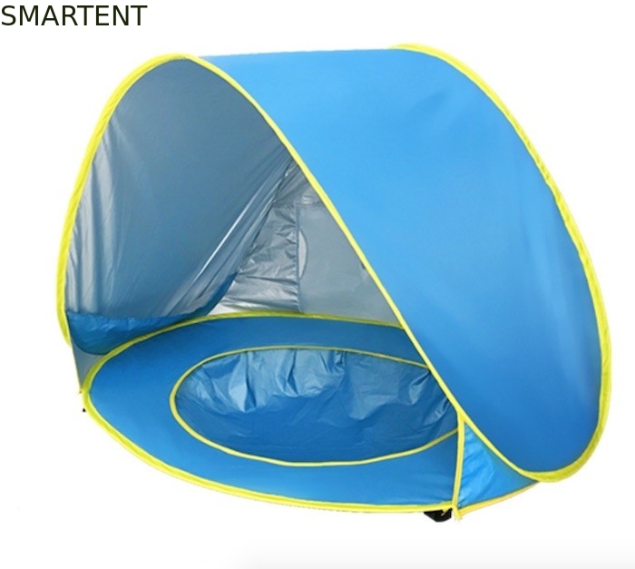 Tentes de camping extérieures imperméables à l'eau et aux UV 190T en polyester argenté fournisseur