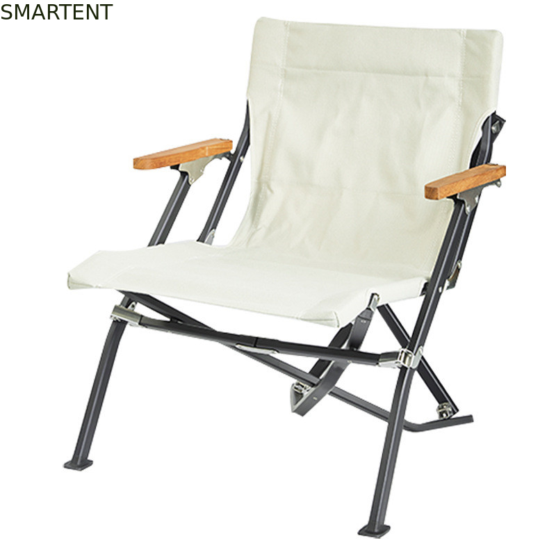 Accoudoir en aluminium lombo-sacré 58x65x69CM de teck de fourrure de phoque de pliage de chaise longue portative de plage fournisseur
