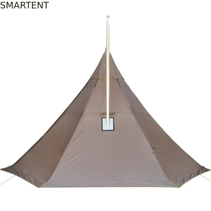 Tente de camping extérieure en polyester 70D Ripstop Tente à double couche étanche au vent fournisseur