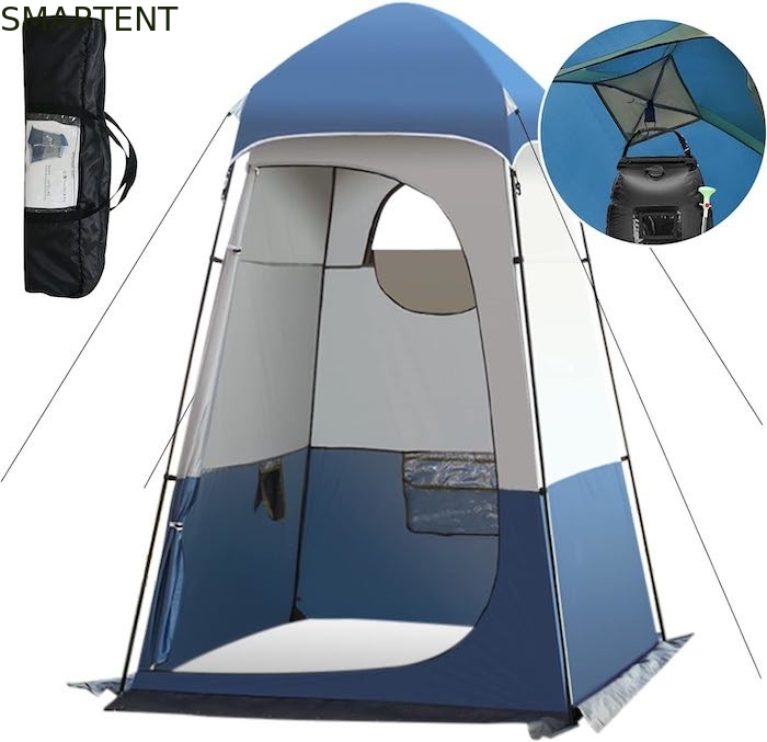 160*160*240CM Bleue imperméable à l'eau 210T Polyester Pop Up Tentes de confidentialité avec protection UV pour le camping et les événements en plein air fournisseur