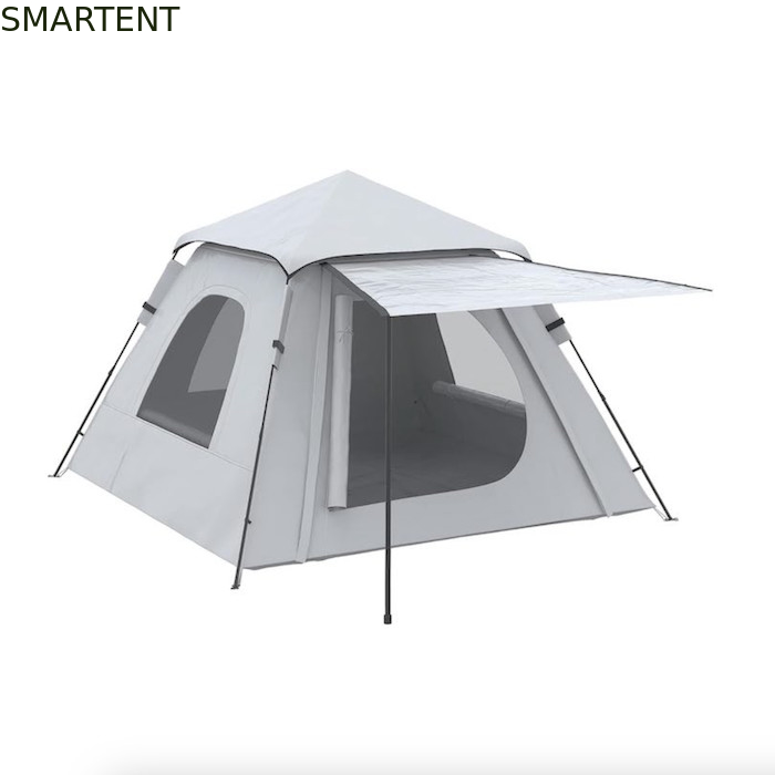 118*118*78.75 pouces 2 à 3 personnes imperméable à l'eau Tente de camping automatique avec poteaux en fibre de verre et fenêtres en maille fournisseur