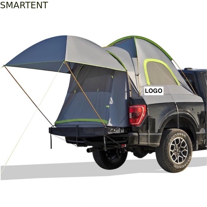 90.5 x 63 x 67'Inch 2 personnes personnalisé vert imperméable PU2000 polyester léger portable camionnette tente fournisseur