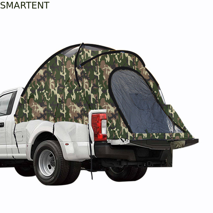(200+50) * 170*170CM Tout temps camouflage polyester imperméable à l'eau 210D Pop Up Pickup Truck Tente arrière Pour le camping en plein air fournisseur