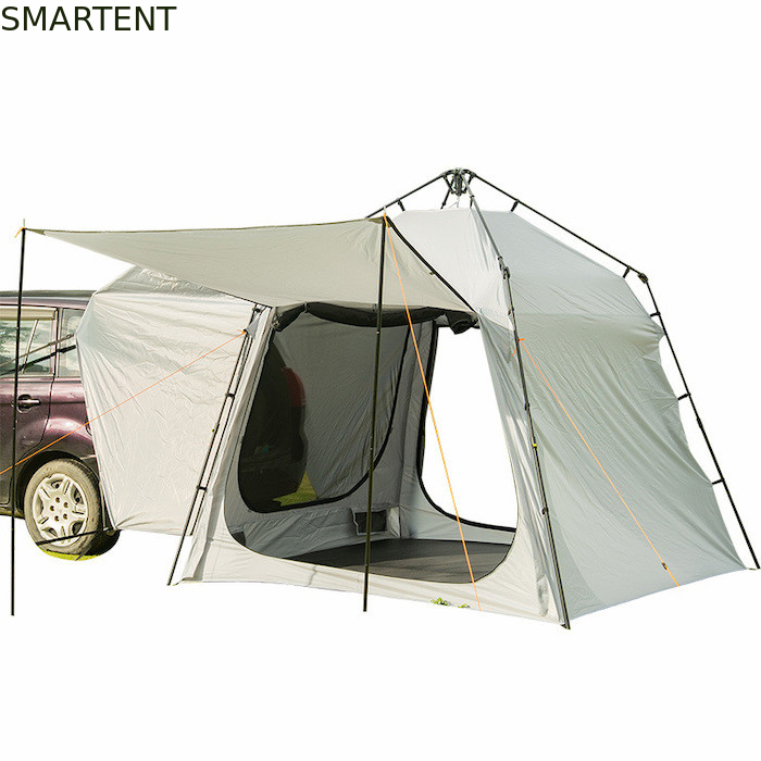 220*220*195CM en fibre de verre pour 4 personnes Gris PU2000MM Polyester 210D SUV Tente de camping imperméable à l'eau avec protection UV Facile à installer fournisseur