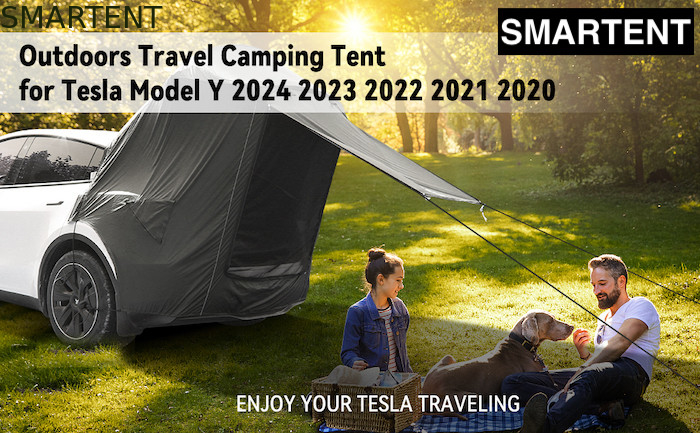 Tente de camping Tesla légère 4 saisons Noir couleur imperméable à l'eau Polyester enduit d'argent 210D Installation rapide en 10 minutes fournisseur