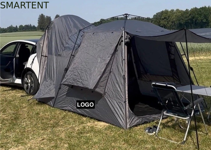 330*240*210CM Tente de camping Tesla légère automatique gris imperméable à l'eau PU2000MM enduite en polyester 210D pour 4 personnes fournisseur