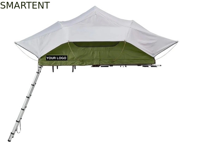 56*96*48'inches double couleur chauffant service cadre en aluminium imperméable à l'eau 600D Ripstop polyester Tesla toit tente de camping fournisseur