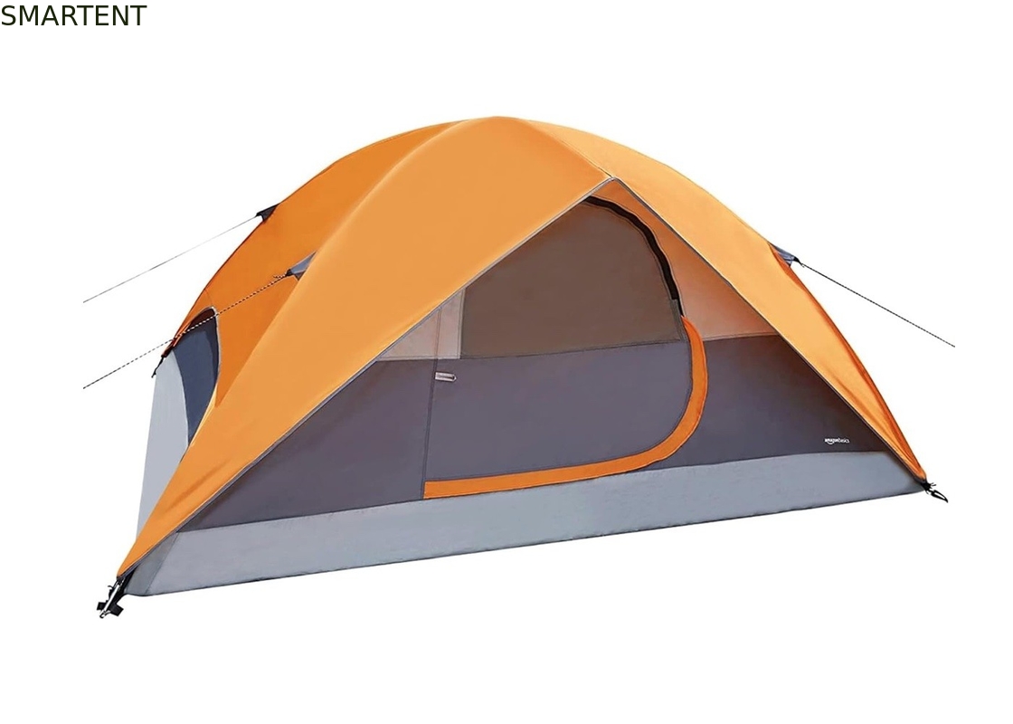 4 personnes 2.74*2.13*1.22M Tentes de glamping ultra-légères pour 3 saisons en fibre de verre en aluminium ou en acier 1,5-2,5 m de hauteur fournisseur