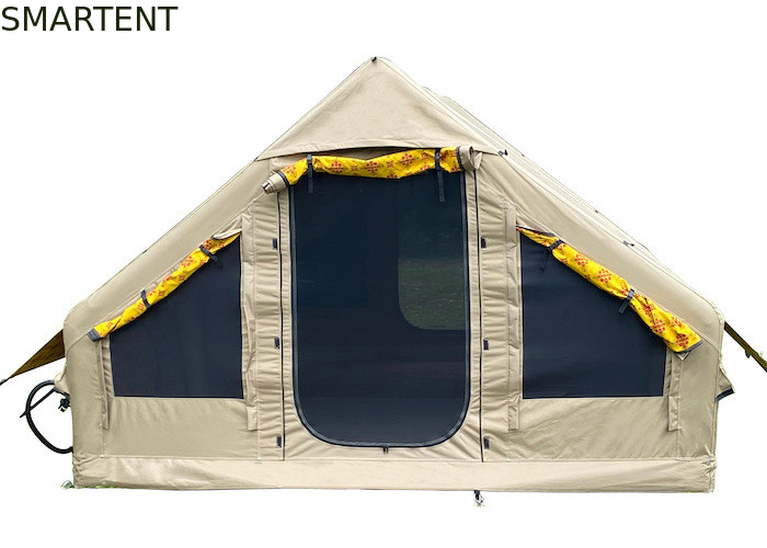 395*300*200CM Chambre de camping imperméable à l'eau en Khaki Oxford 600D PVC 4-8 personnes résistant aux rayons UV fournisseur
