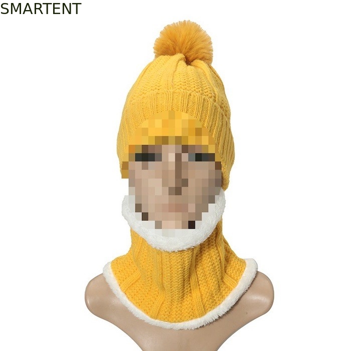 Outdoor Eco Friendly Rpet 2Pcs Set Kids Beanie Collar Appui au chauffage Marque renouvelable fournisseur