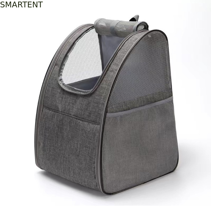 34*28*42CM Sac à dos pliable gris en tissu doux Sac à dos jolie poupée fournisseur