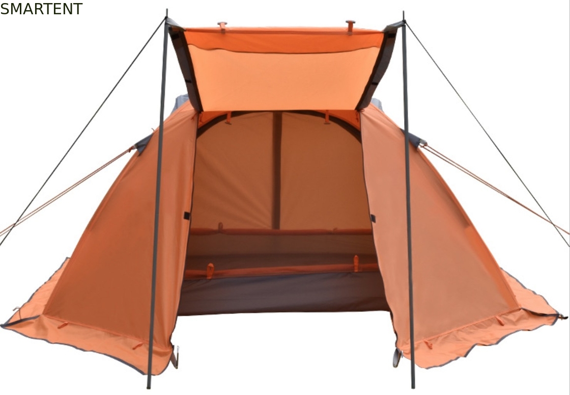2 à 3 le polyester extérieur Ripstop des tentes de camping de personne 210D imperméables a enduit PU3500+ fournisseur