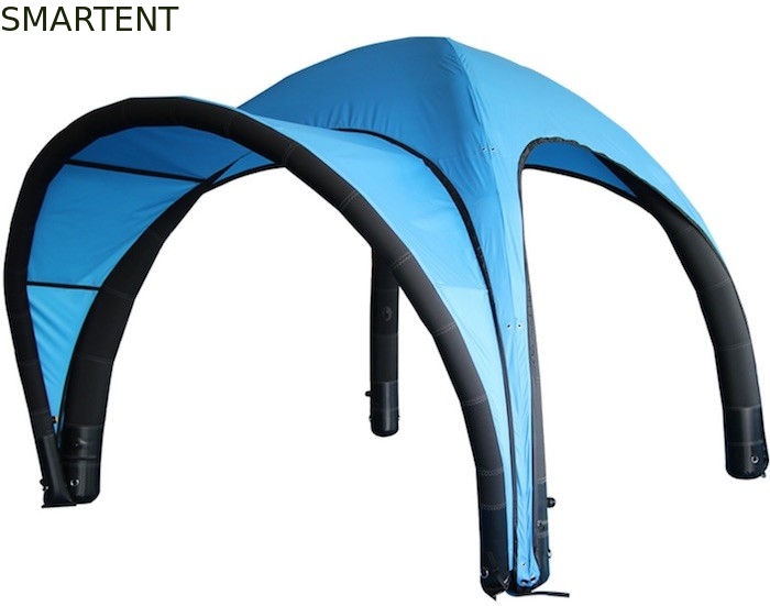 Tente gonflable bleue portative 3Mx3M d'Oxford TPU X de tente extérieure d'événement de tente de parasol fournisseur