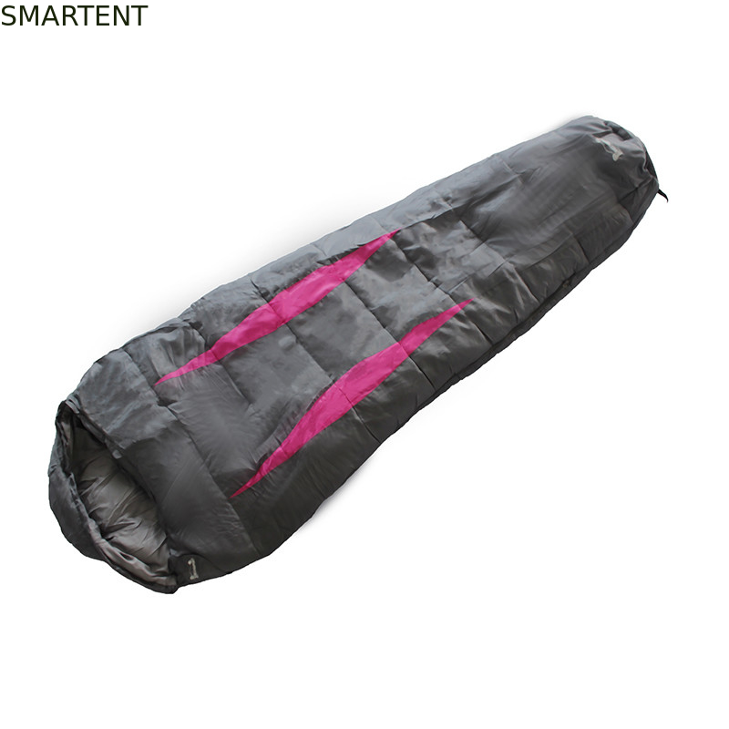 Sac de couchage en coton poly 190T noir résistant à l'eau 230X80X50cm fournisseur